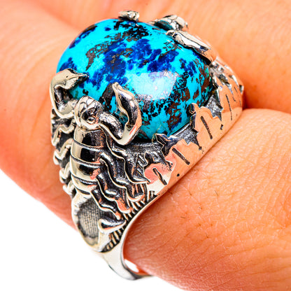 Shattuckite Rings handcrafted by Ana Silver Co - RING86581