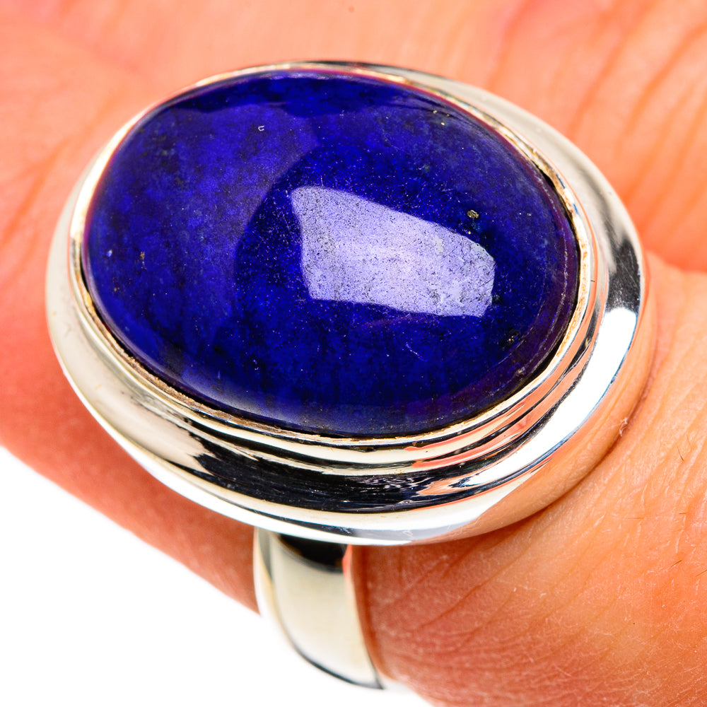 Lapis Lazuli Rings handcrafted by Ana Silver Co - RING86583