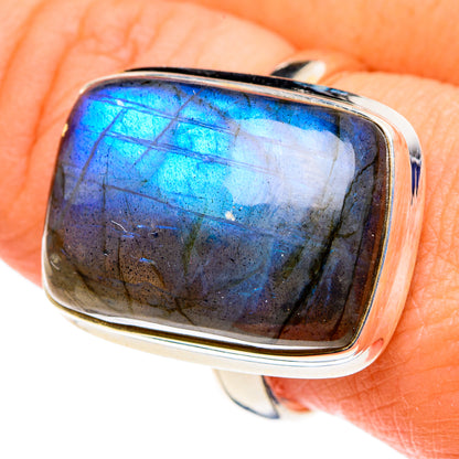 Labradorite Rings handcrafted by Ana Silver Co - RING86587