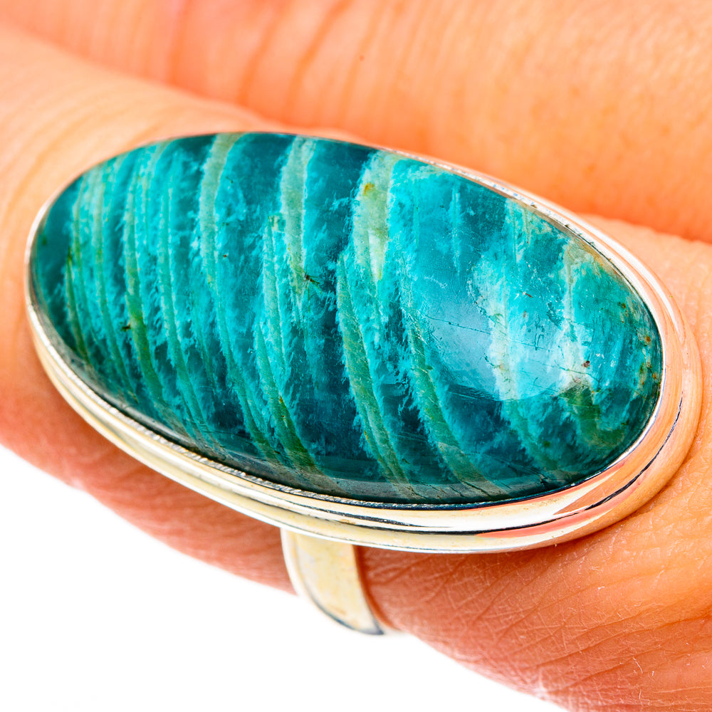 Amazonite Rings handcrafted by Ana Silver Co - RING86592