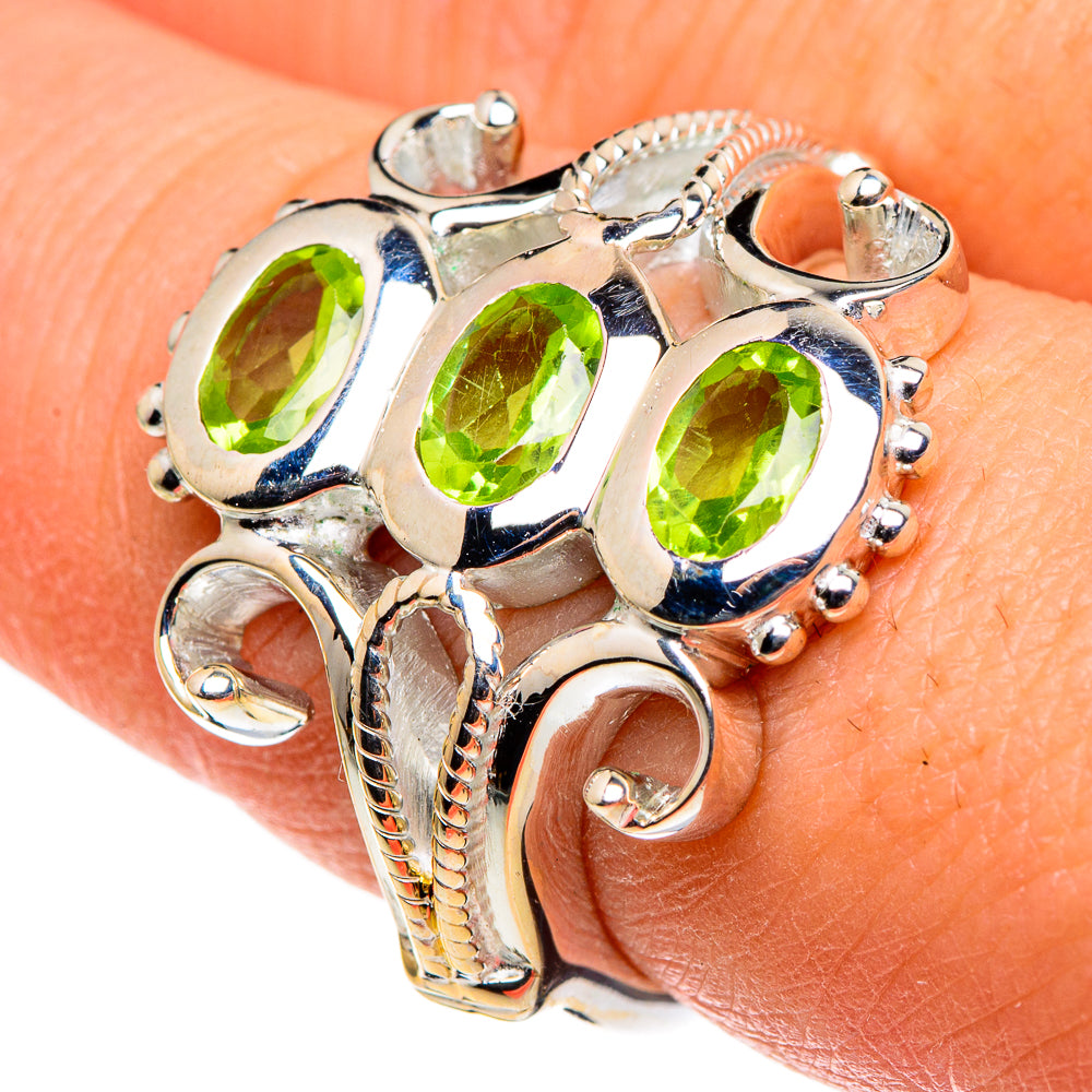 Peridot Rings handcrafted by Ana Silver Co - RING86593