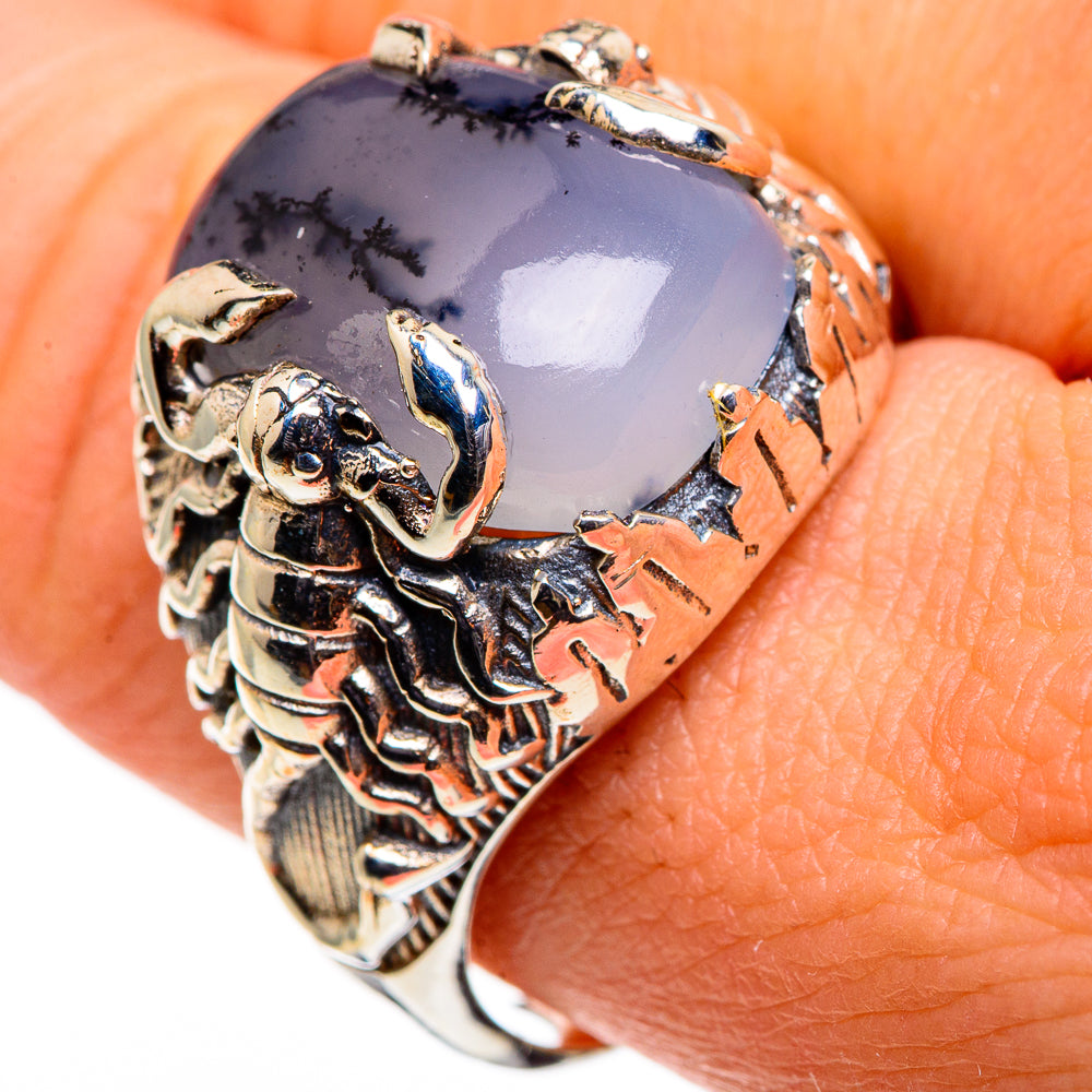 Dendritic Opal Rings handcrafted by Ana Silver Co - RING86608