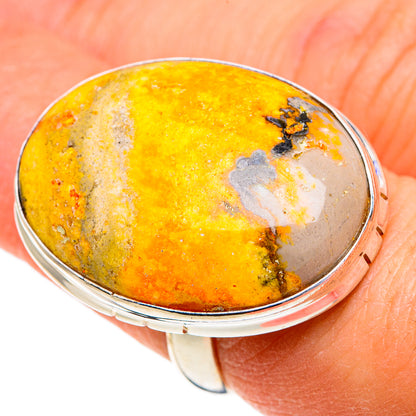 Bumble Bee Jasper Rings handcrafted by Ana Silver Co - RING86617