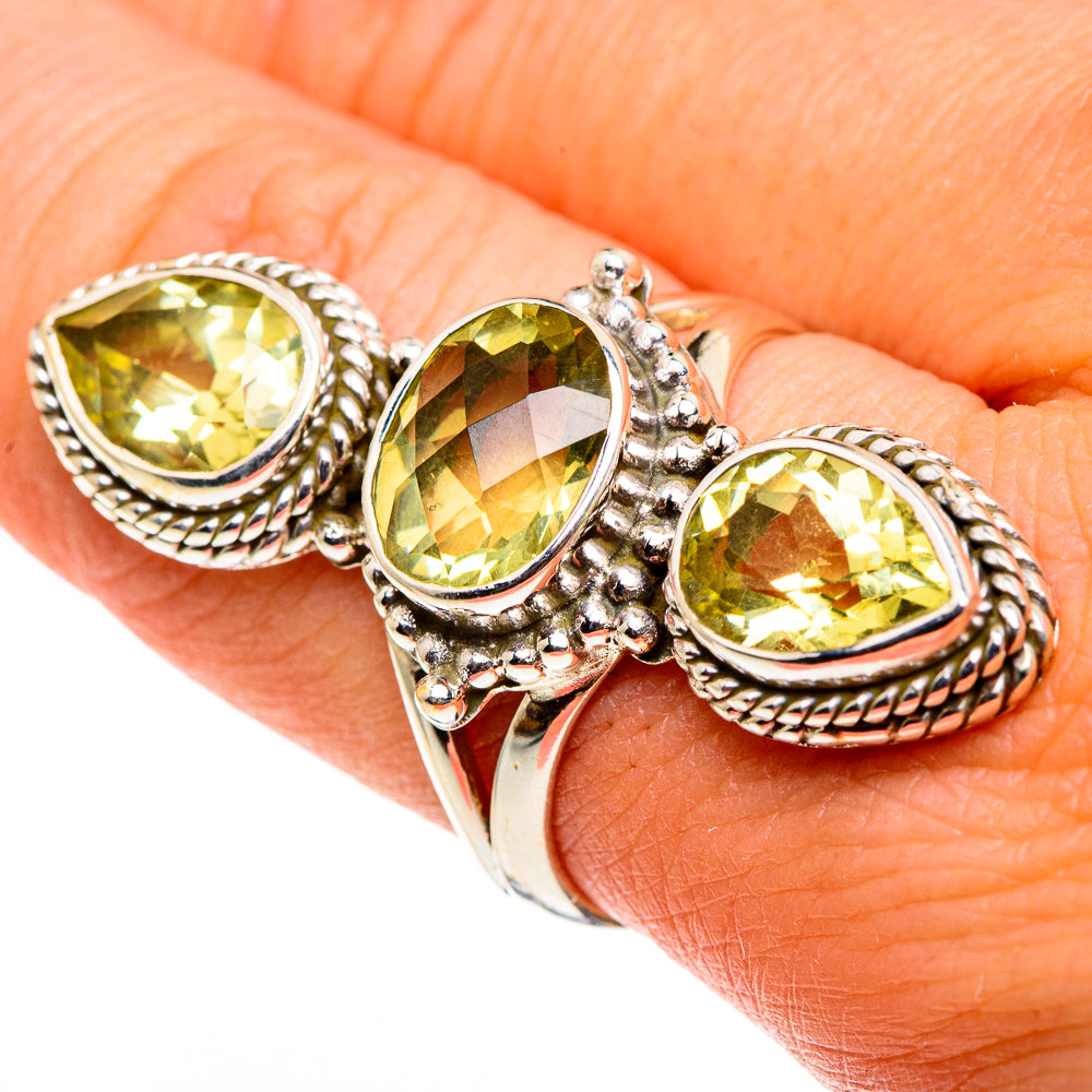 Citrine Rings handcrafted by Ana Silver Co - RING86619