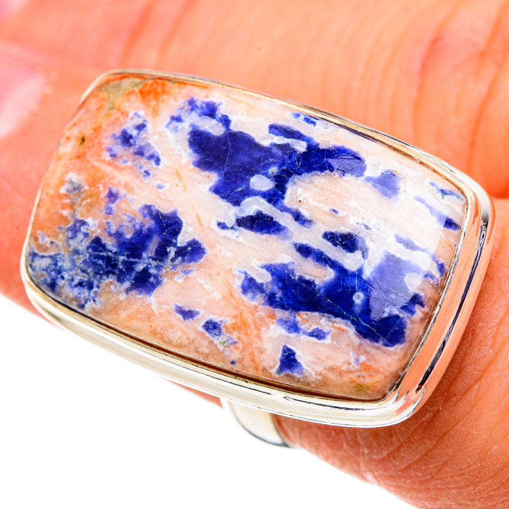 Sodalite Rings handcrafted by Ana Silver Co - RING86621