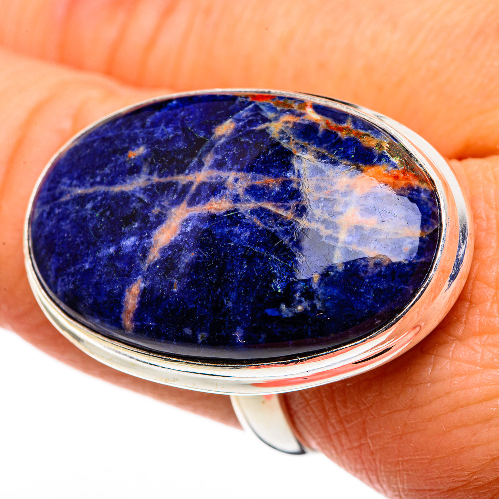Sodalite Rings handcrafted by Ana Silver Co - RING86623