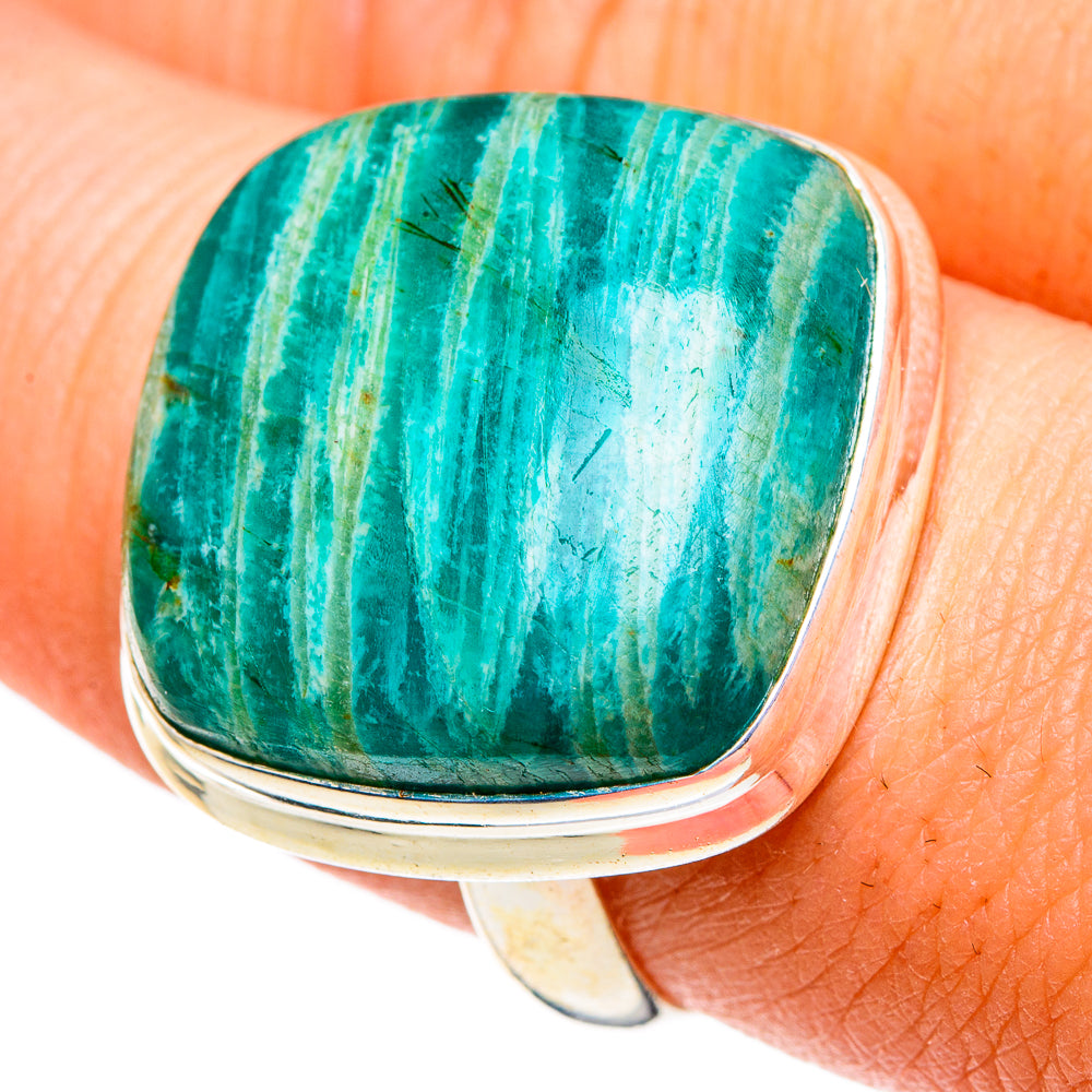 Amazonite Rings handcrafted by Ana Silver Co - RING86630