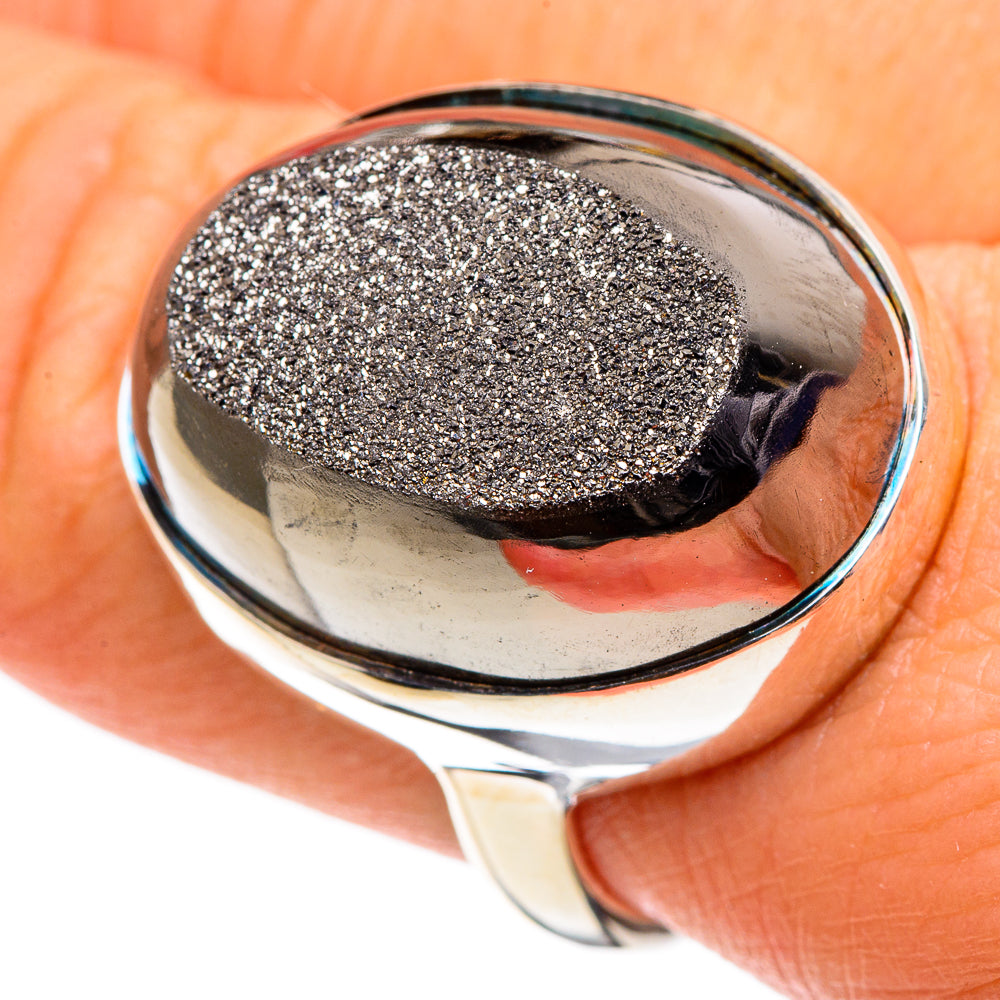 Metallic Druzy Rings handcrafted by Ana Silver Co - RING86637