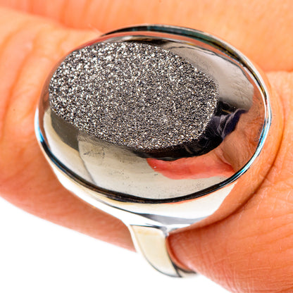Metallic Druzy Rings handcrafted by Ana Silver Co - RING86637