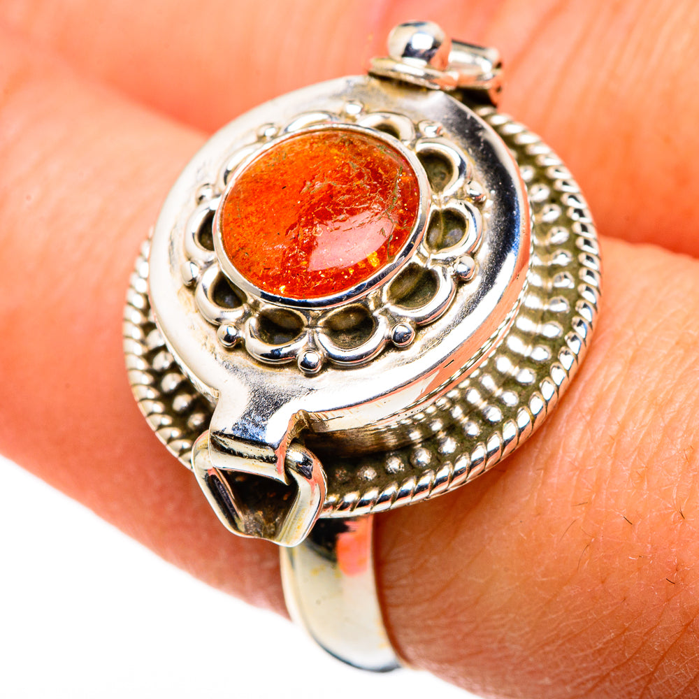 Sunstone Rings handcrafted by Ana Silver Co - RING86639
