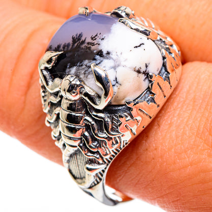 Dendritic Opal Rings handcrafted by Ana Silver Co - RING86643