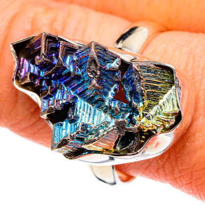 Bismuth Crystal Rings handcrafted by Ana Silver Co - RING86644
