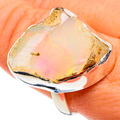 Ethiopian Opal Rings handcrafted by Ana Silver Co - RING86649