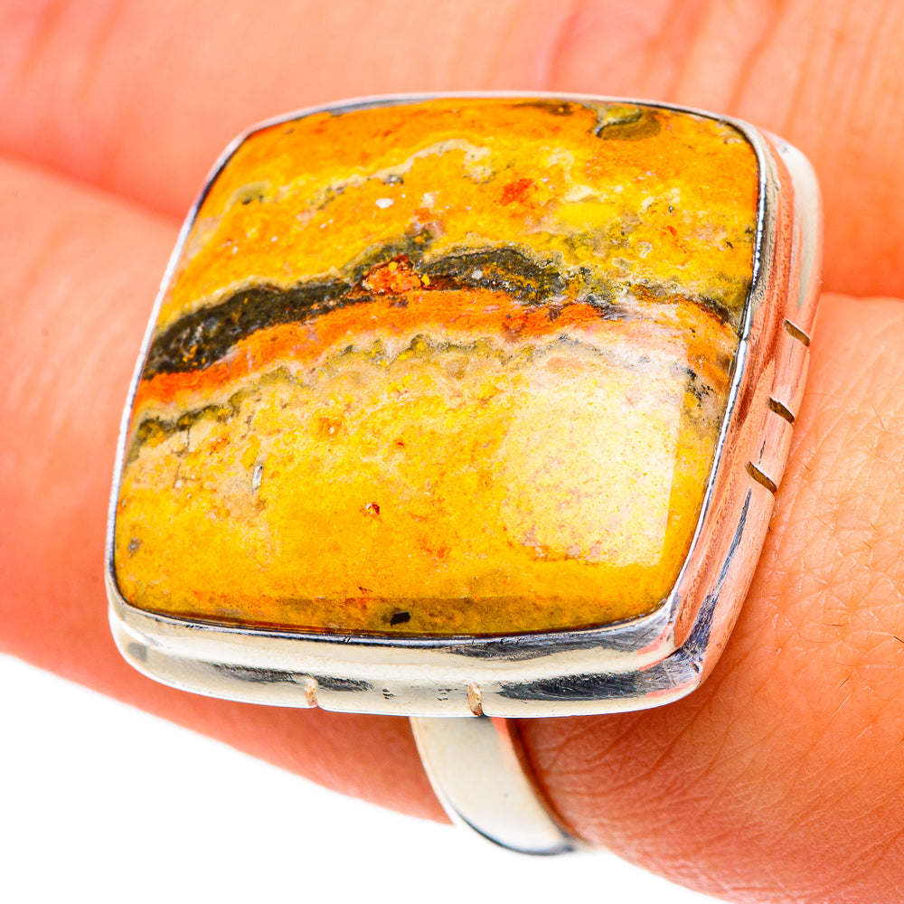 Picture Jasper Rings handcrafted by Ana Silver Co - RING86651