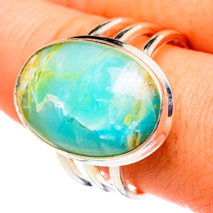Larimar Rings handcrafted by Ana Silver Co - RING86658