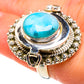 Larimar Rings handcrafted by Ana Silver Co - RING86660