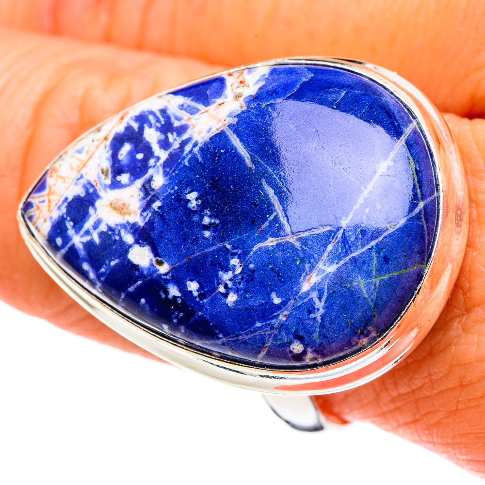 Sodalite Rings handcrafted by Ana Silver Co - RING86661
