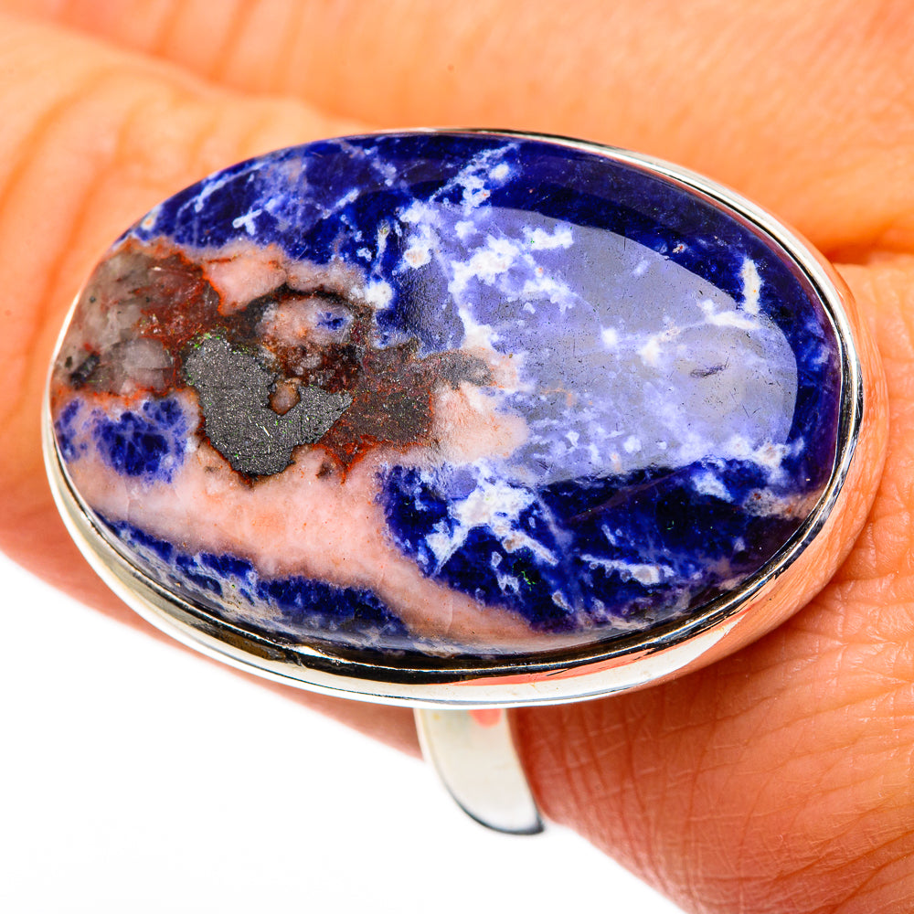 Sodalite Rings handcrafted by Ana Silver Co - RING86662