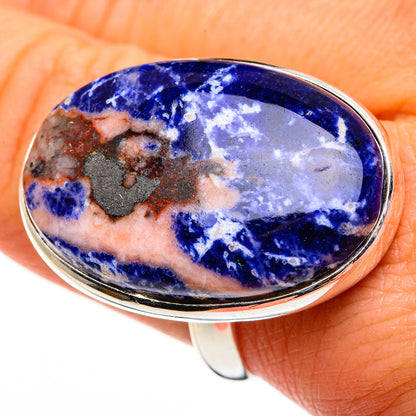 Sodalite Rings handcrafted by Ana Silver Co - RING86662