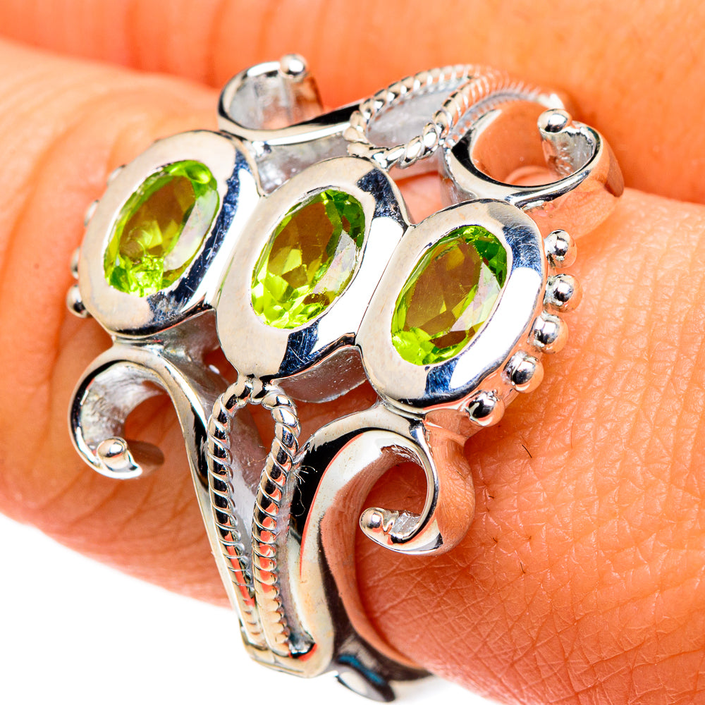 Peridot Rings handcrafted by Ana Silver Co - RING86663