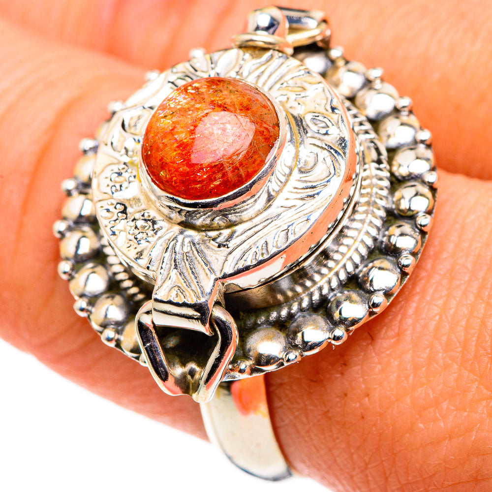 Sunstone Rings handcrafted by Ana Silver Co - RING86669
