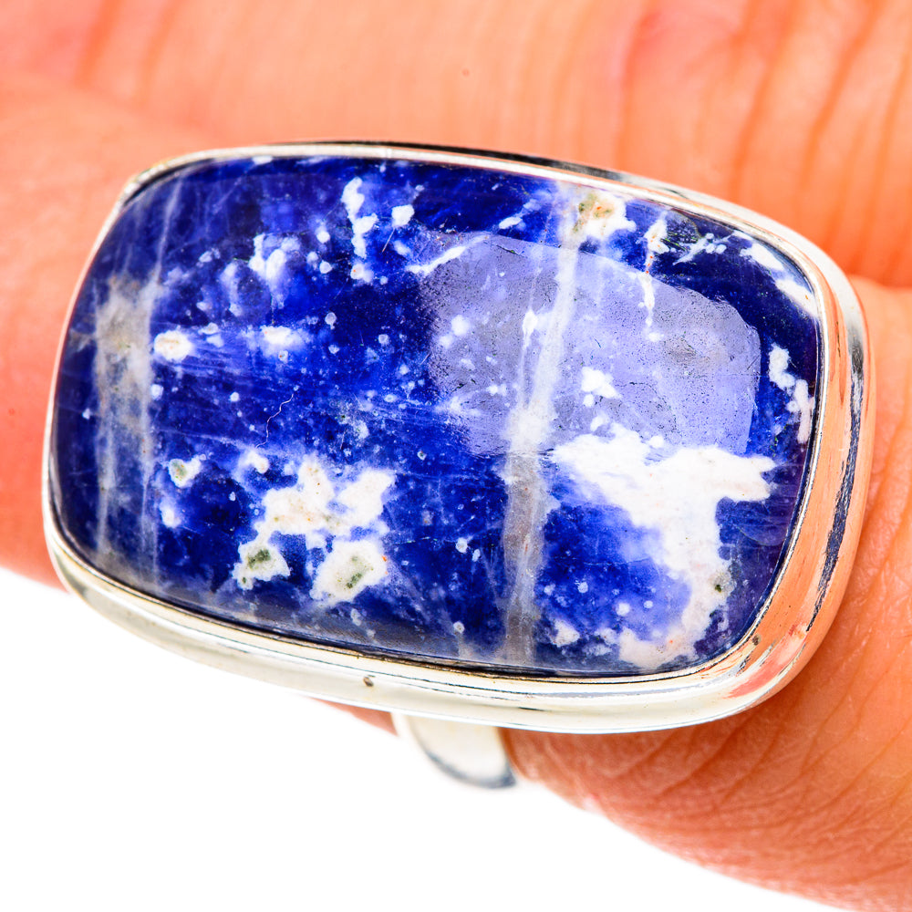 Sodalite Rings handcrafted by Ana Silver Co - RING86692
