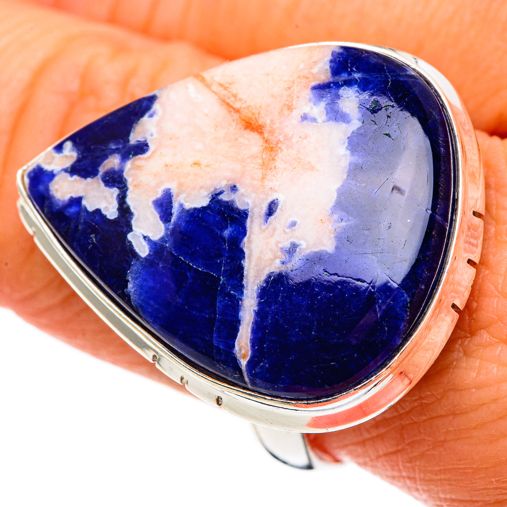 Sodalite Rings handcrafted by Ana Silver Co - RING86694