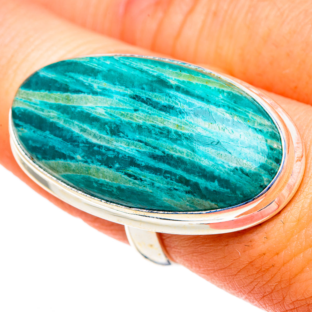 Amazonite Rings handcrafted by Ana Silver Co - RING86697