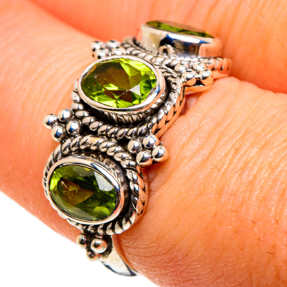 Peridot Rings handcrafted by Ana Silver Co - RING86705