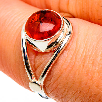 Baltic Amber Rings handcrafted by Ana Silver Co - RING86713