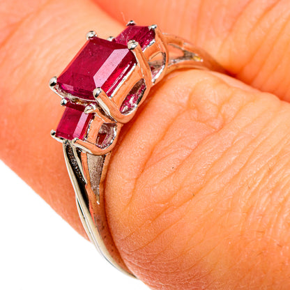 Ruby Rings handcrafted by Ana Silver Co - RING86717