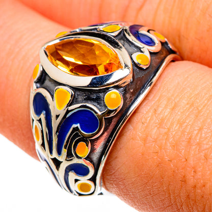 Citrine Rings handcrafted by Ana Silver Co - RING86727