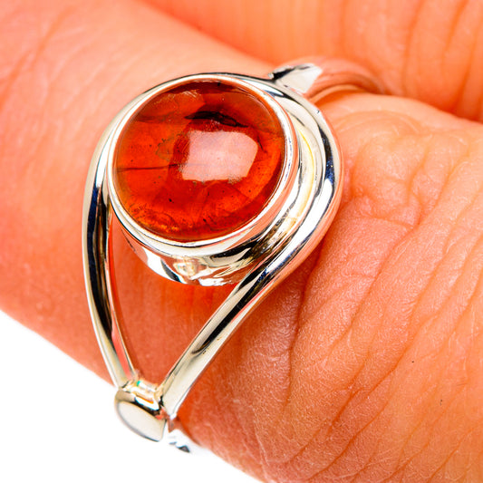 Baltic Amber Rings handcrafted by Ana Silver Co - RING86747