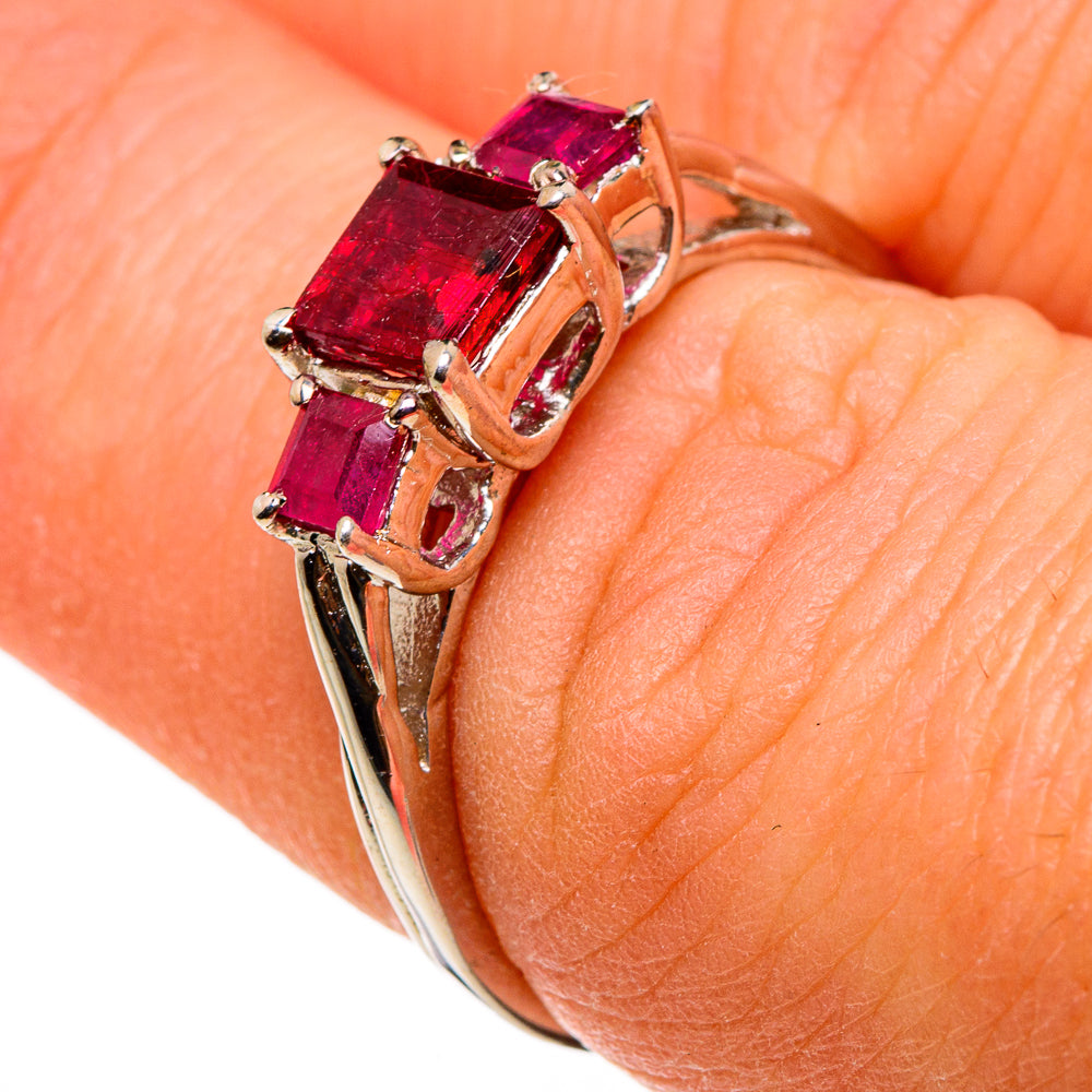 Ruby Rings handcrafted by Ana Silver Co - RING86750
