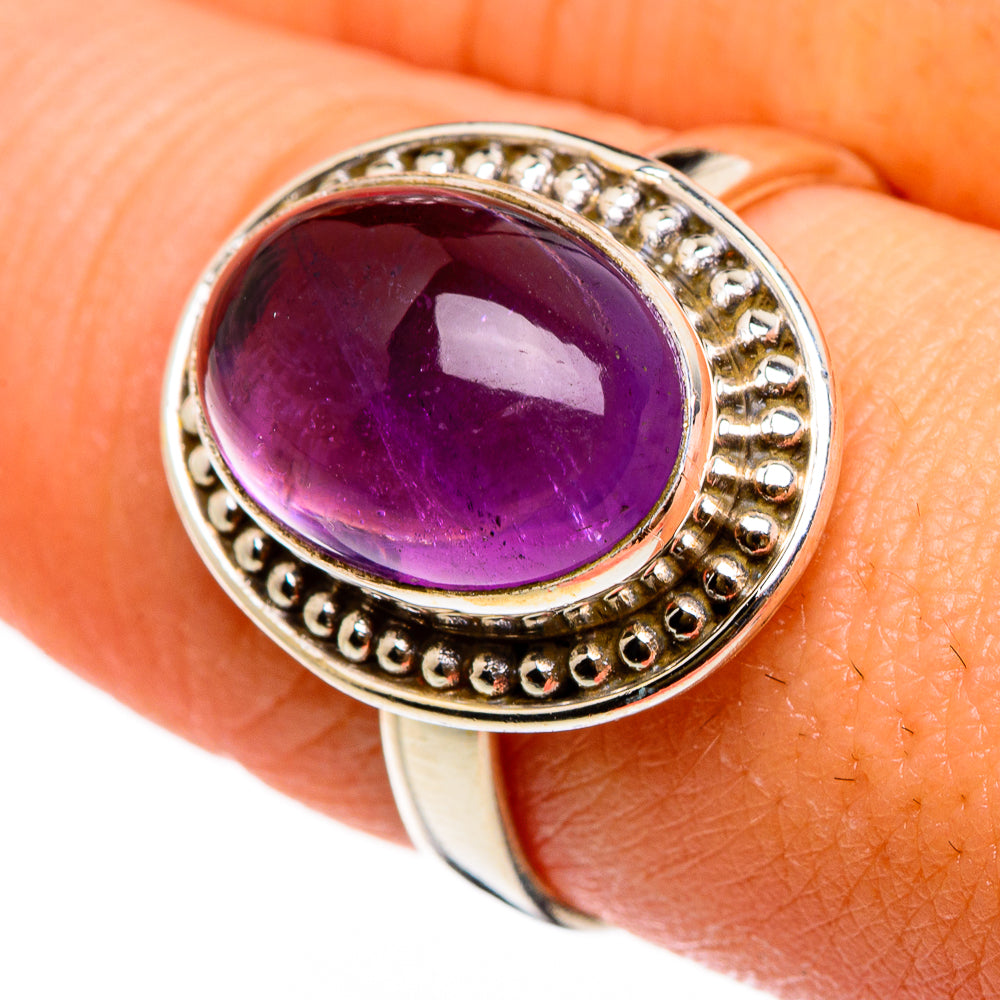 Amethyst Rings handcrafted by Ana Silver Co - RING86752