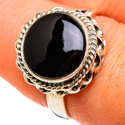 Black Onyx Rings handcrafted by Ana Silver Co - RING86754