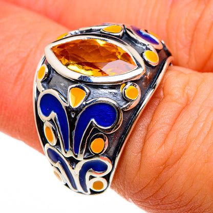 Citrine Rings handcrafted by Ana Silver Co - RING86759