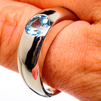 Blue Topaz Rings handcrafted by Ana Silver Co - RING86764