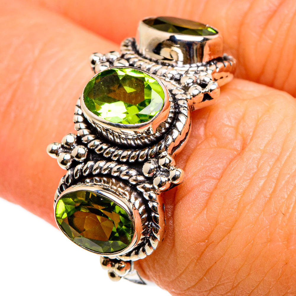 Peridot Rings handcrafted by Ana Silver Co - RING86769