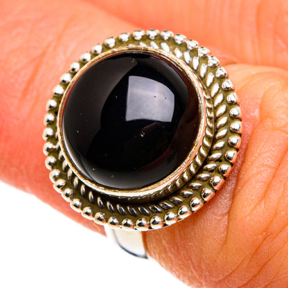 Black Onyx Rings handcrafted by Ana Silver Co - RING86784