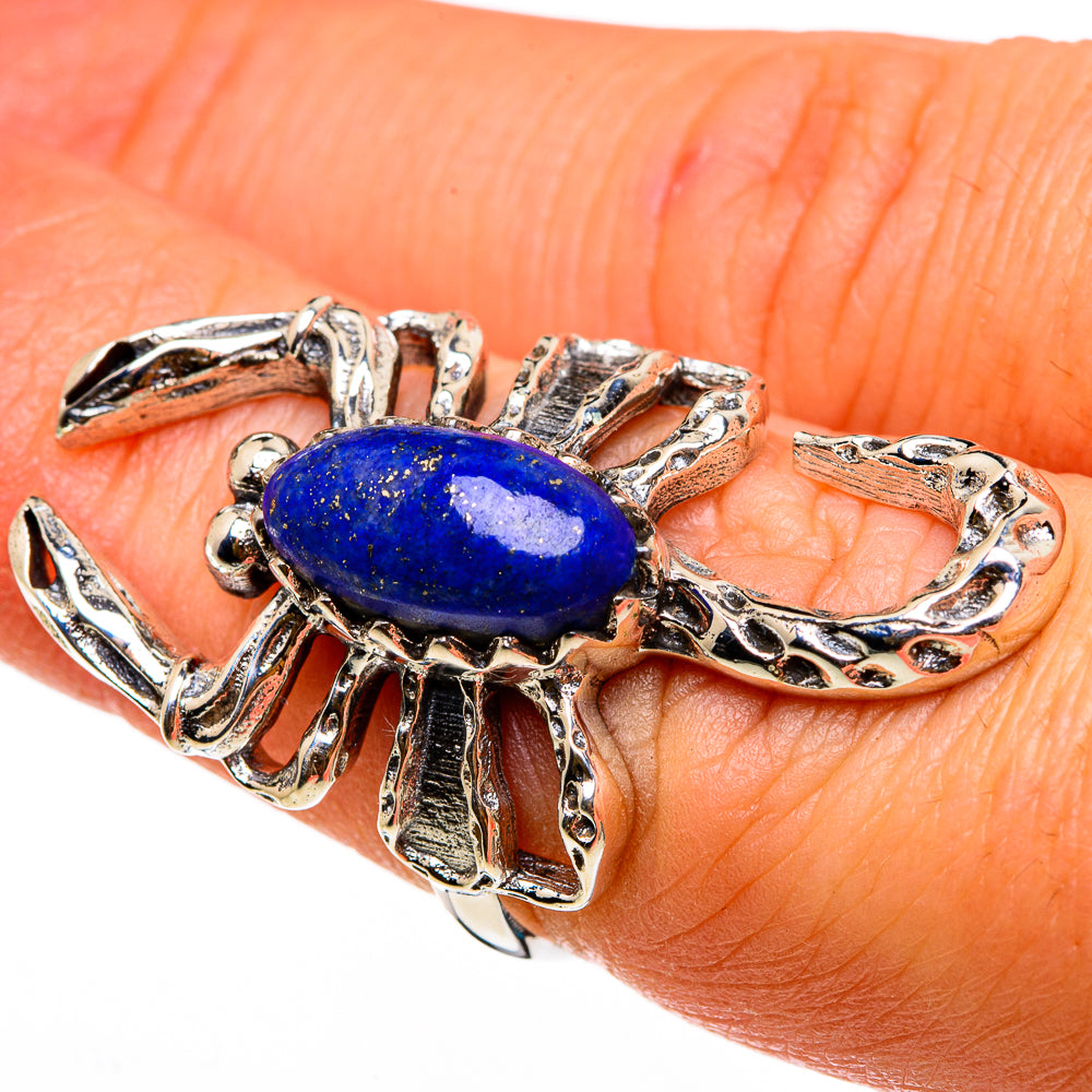 Lapis Lazuli Rings handcrafted by Ana Silver Co - RING86795