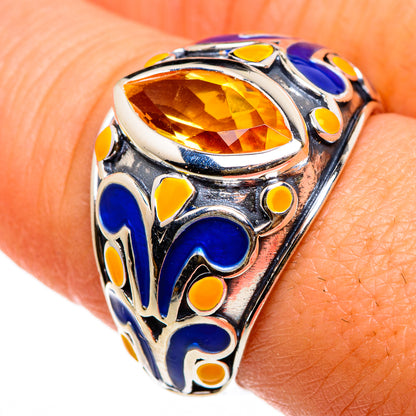 Citrine Rings handcrafted by Ana Silver Co - RING86820