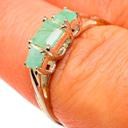 Emerald Rings handcrafted by Ana Silver Co - RING86833