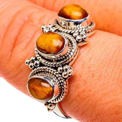Tiger Eye Rings handcrafted by Ana Silver Co - RING86834