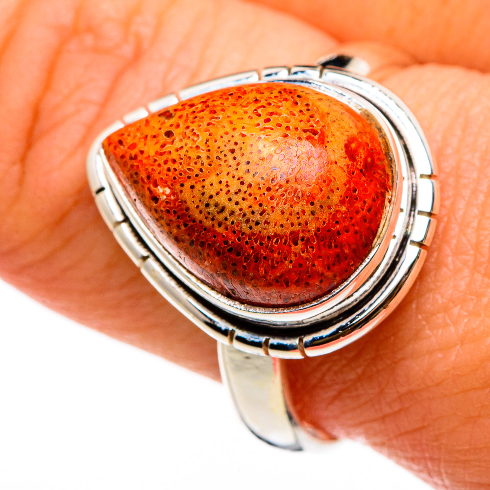 Sunstone Rings handcrafted by Ana Silver Co - RING86839
