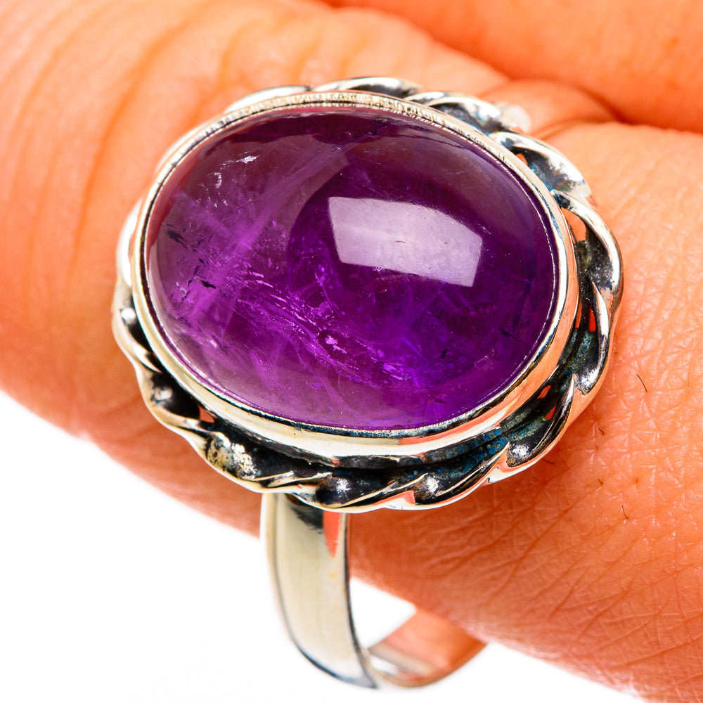 Amethyst Rings handcrafted by Ana Silver Co - RING86846