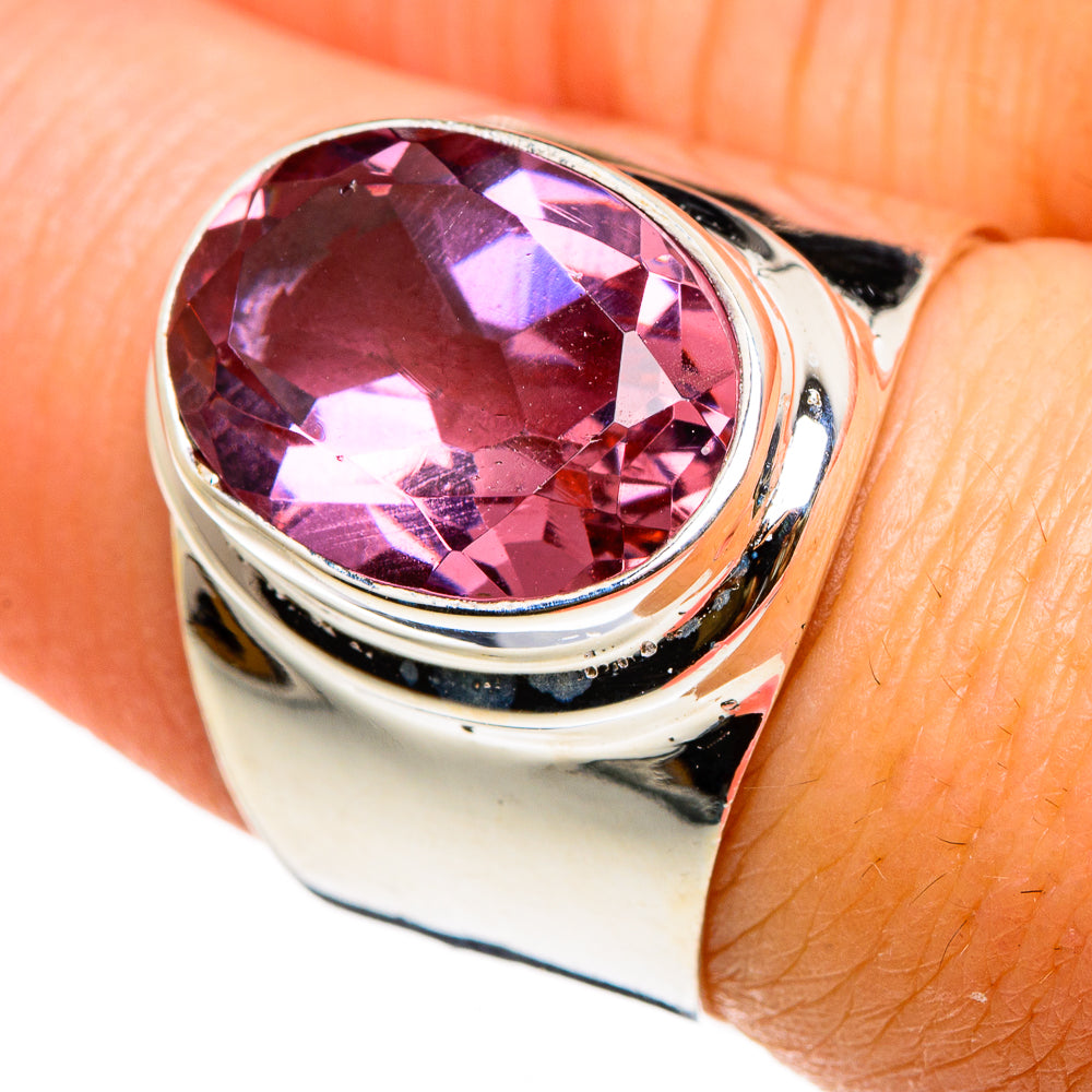 Color Change Alexandrite Rings handcrafted by Ana Silver Co - RING86847