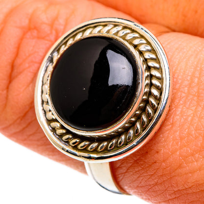 Black Onyx Rings handcrafted by Ana Silver Co - RING86848