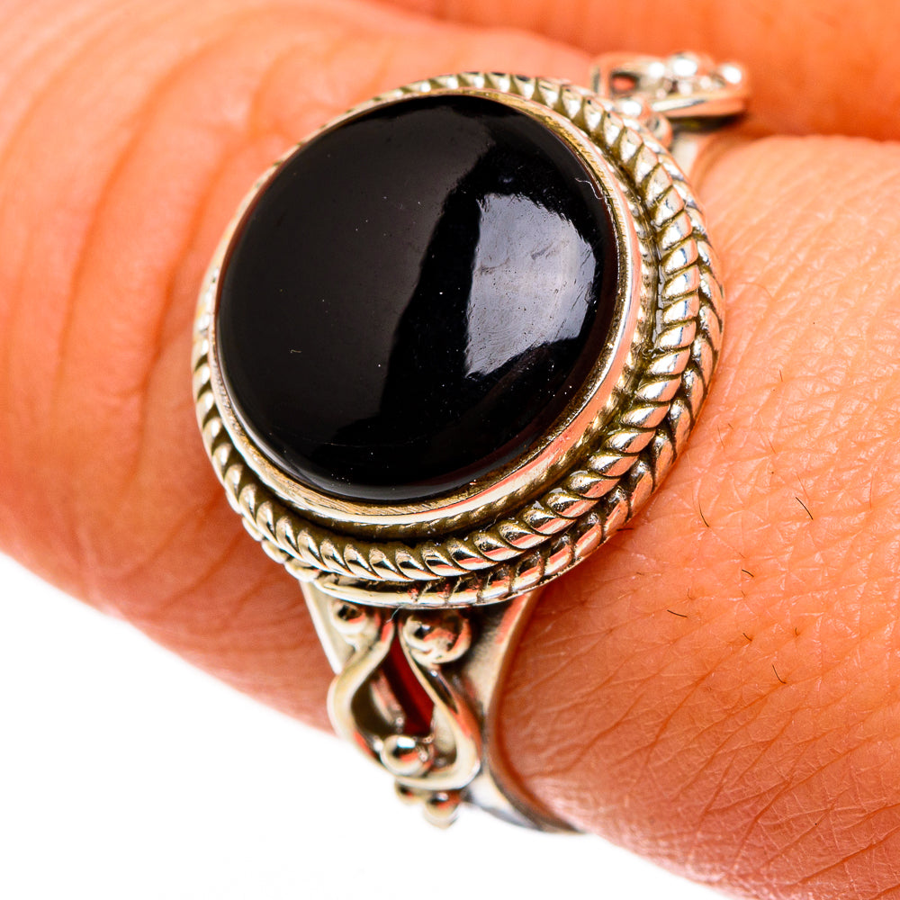 Black Onyx Rings handcrafted by Ana Silver Co - RING86849