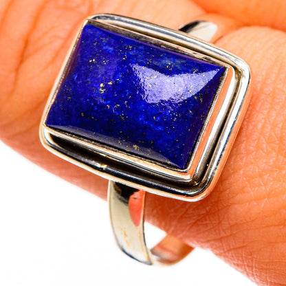Lapis Lazuli Rings handcrafted by Ana Silver Co - RING86859